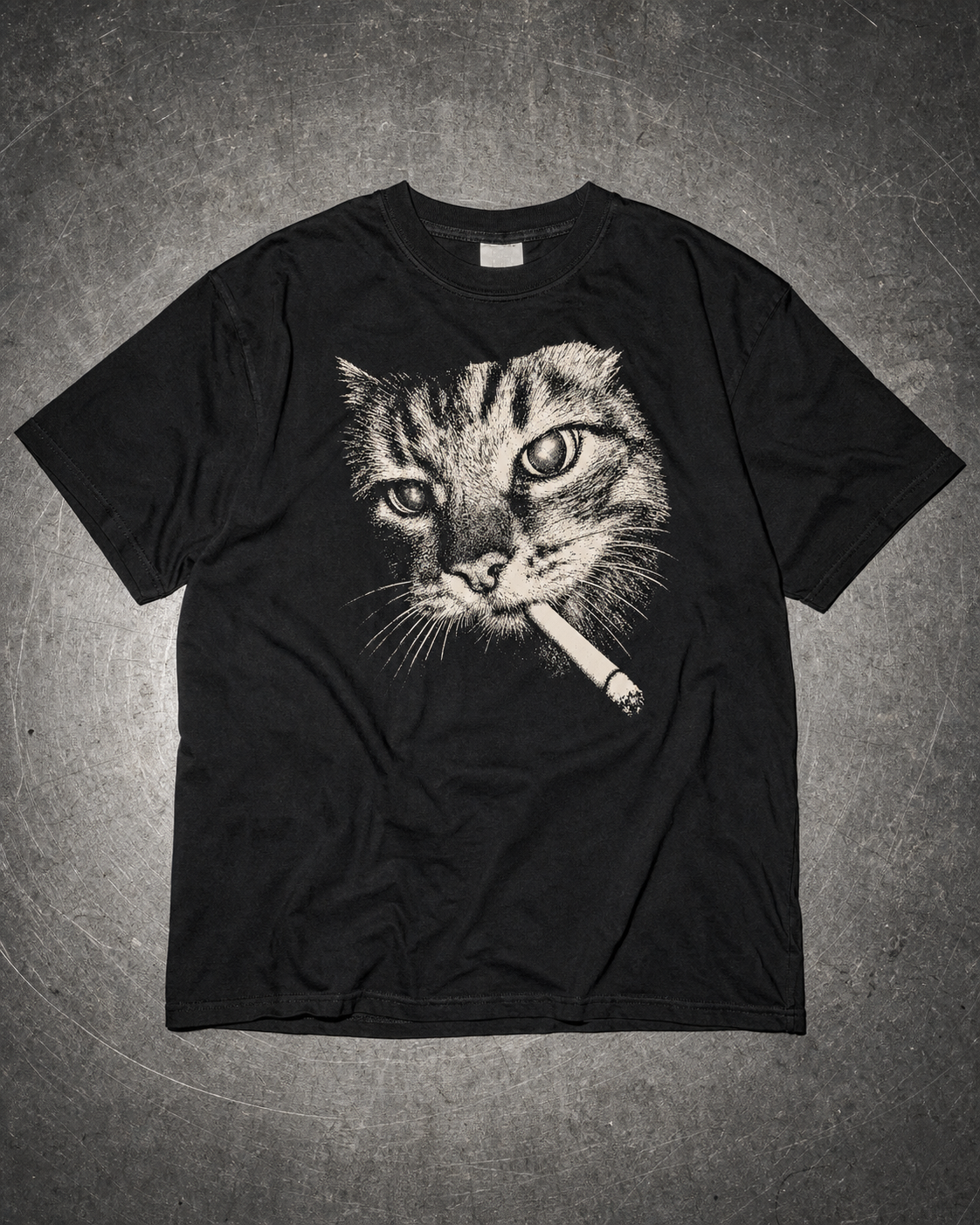 Ciggy Cat Heavyweight Tee