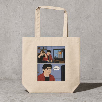 megan did 9/11 eco tote