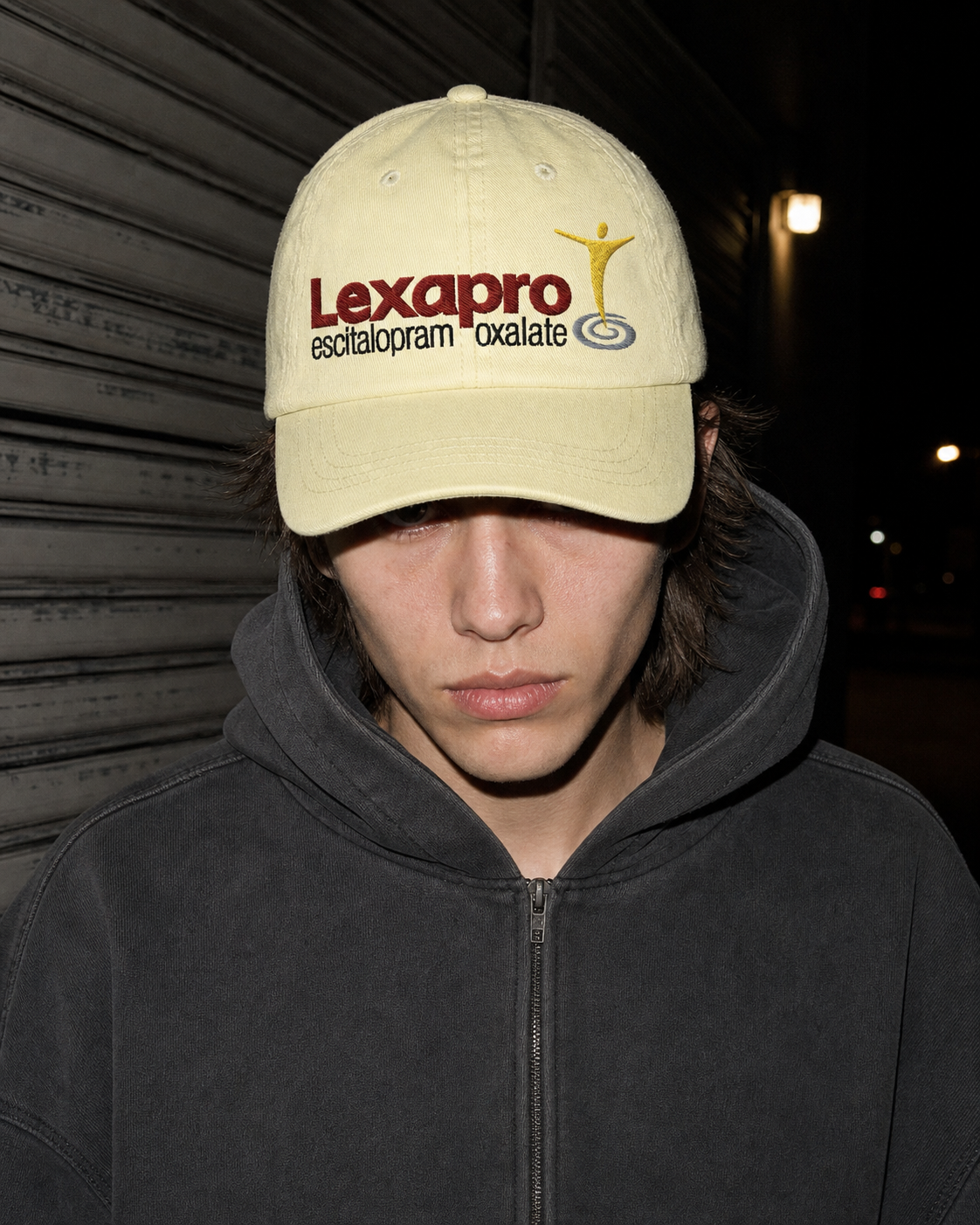 Lexapro Embroidered Pastel Dad Cap