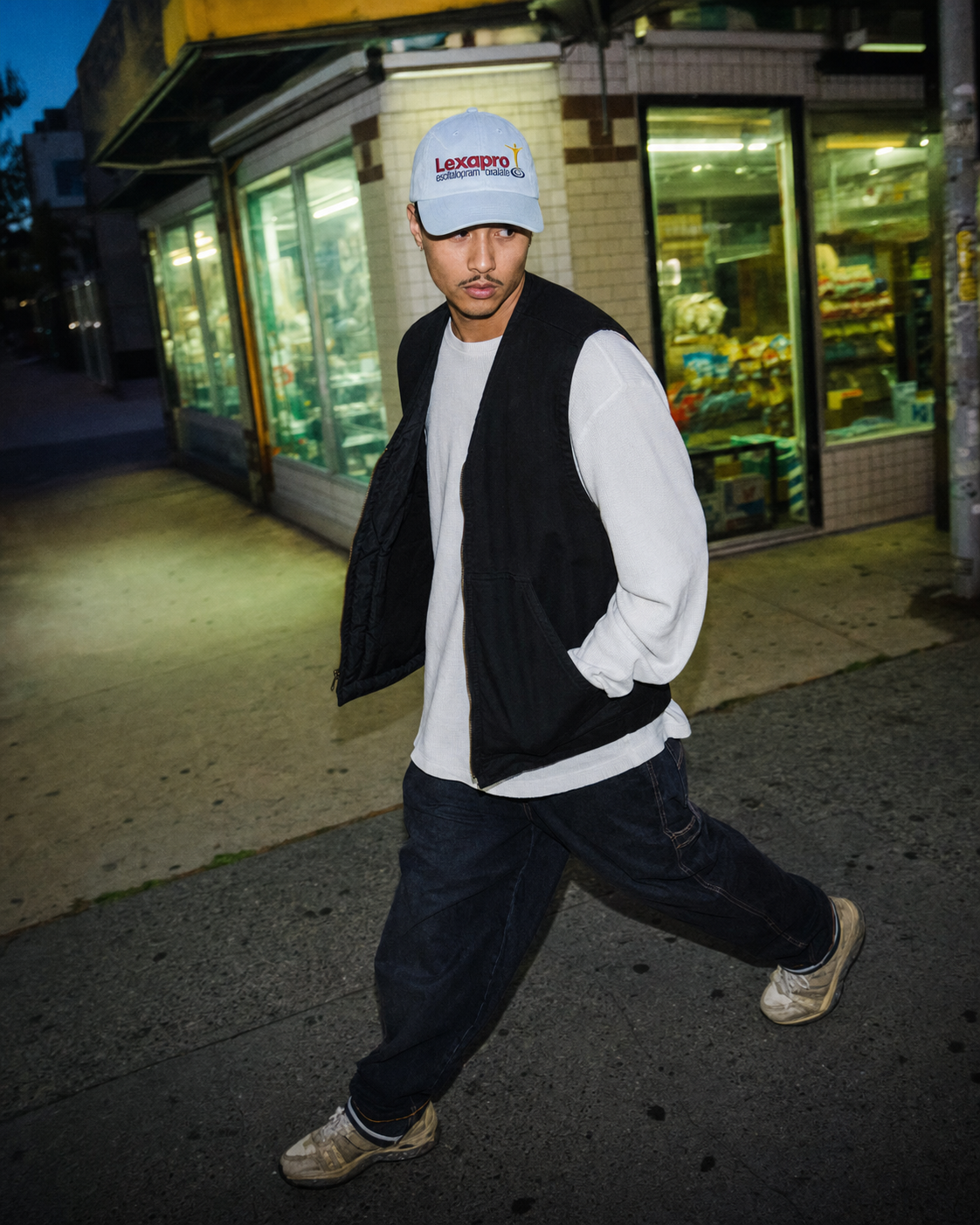 Lexapro Embroidered Pastel Dad Cap