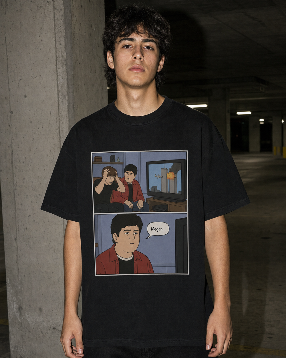 Megan Did 9/11 Heavyweight Tee