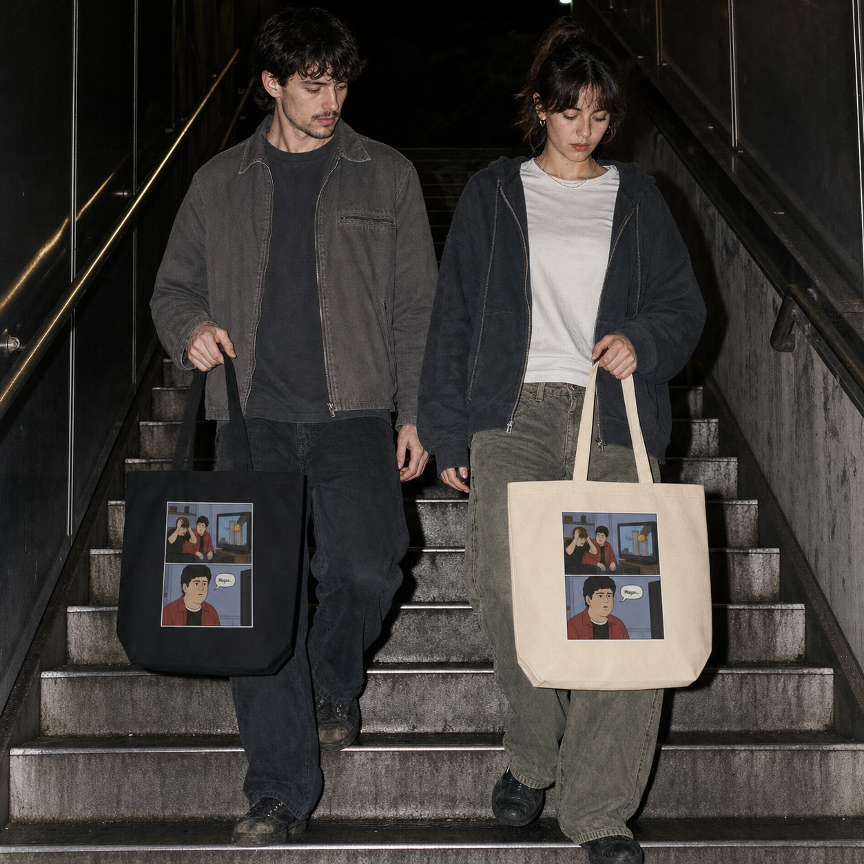 megan did 9/11 eco tote