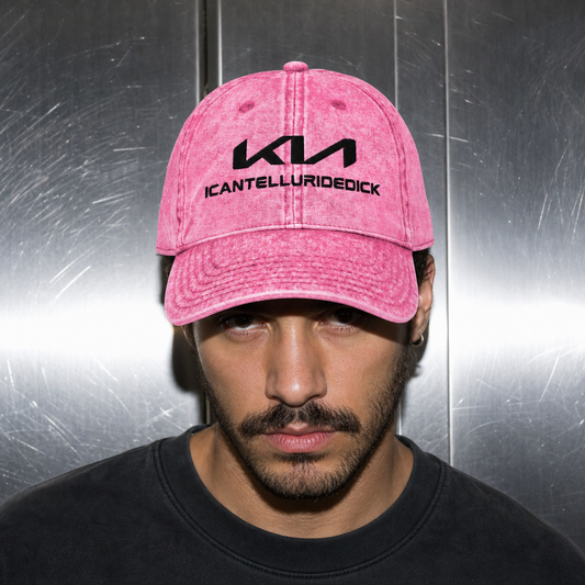 ICANTELLURIDEDICK WASHED DAD HAT