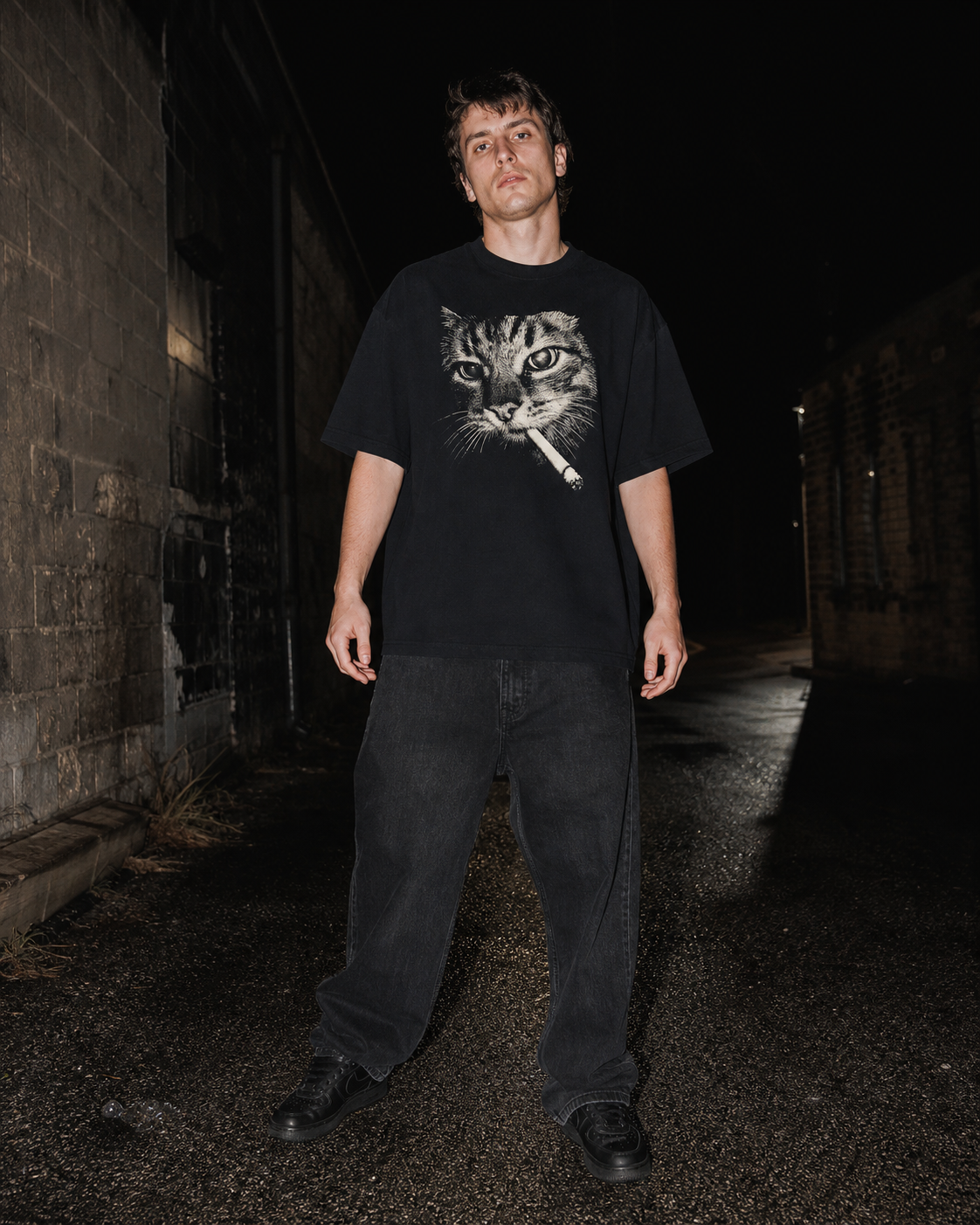 Ciggy Cat Heavyweight Tee