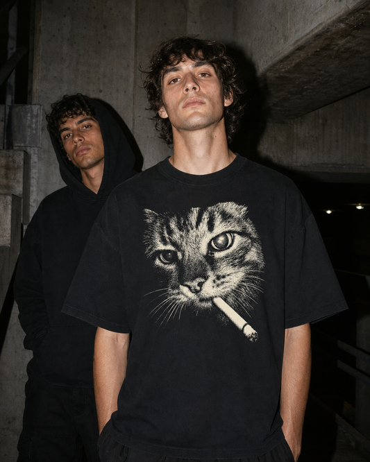 Ciggy Cat Heavyweight Tee