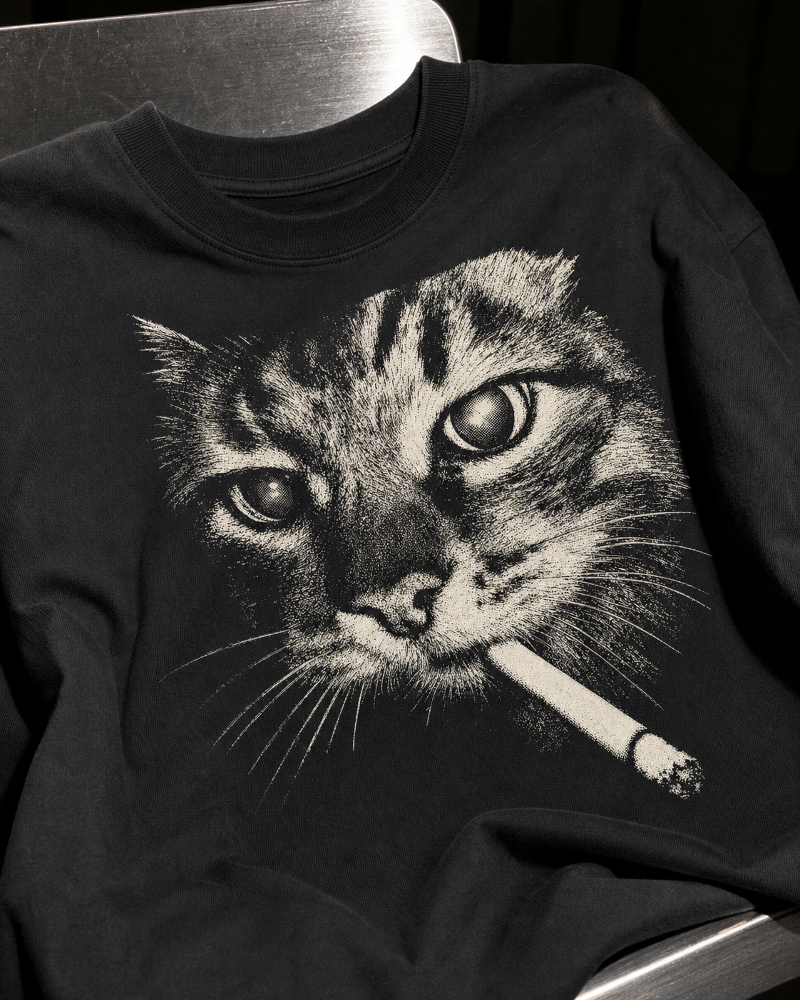 Ciggy Cat Heavyweight Tee